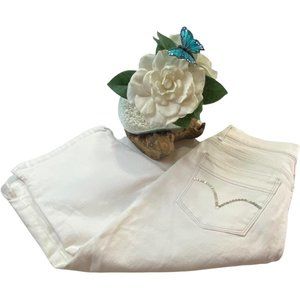 Levi's 512 Perfectly Slimming Bermuda Denim Shorts